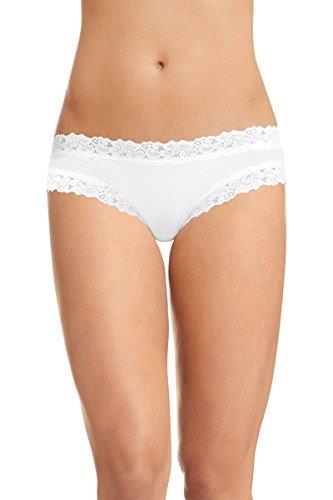JOCKEY Women's Underwear Parisienne Classic Bikini Brief, White, 18