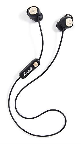 Marshall 4092259 Minor II Bluetooth Headphones, Wireless in-Ear Headphones, with 12 Hours of Wireless Playtime and in-Built Microphone, Black, 3.74x7.4x2.4