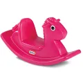 Little Tikes Magenta Rocking Horse - Traditional Rocker with Classic Design - Rounded Edges, Easy Grip Handles, and High Back Seat - Encourages Imaginative Play - For Kids Ages 1-3 Years