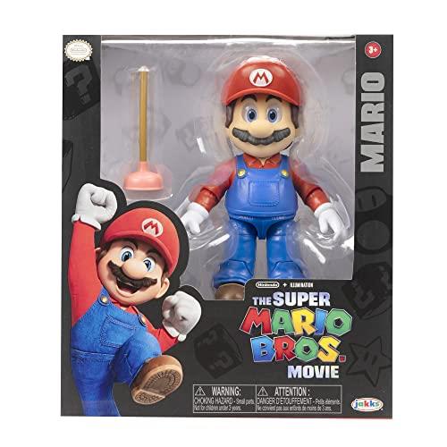 Super Mario Movie Action Figure 4-Pieces Set, 5-Inch Height