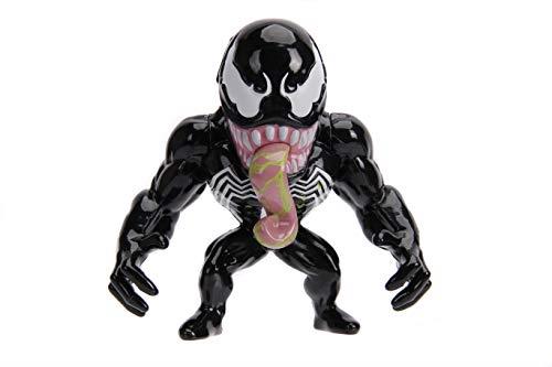 Jada Toys Metalfigs Comics Spider-Man Venom Die-Cast Metal Action Figure, 4-Inch Height