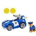 Paw Patrol, Chase’s Deluxe Movie Transforming Toy Car with Collectible Action Figure, Kids Toys for Ages 3 and up