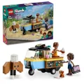 LEGO® Friends Mobile Bakery Food Cart 42606 Toy Playset,Cooking Toy for Kids, Girls and Boys Aged 6 Years and Over, Aliya and Jules Mini-Dolls, Aira Dog Figure