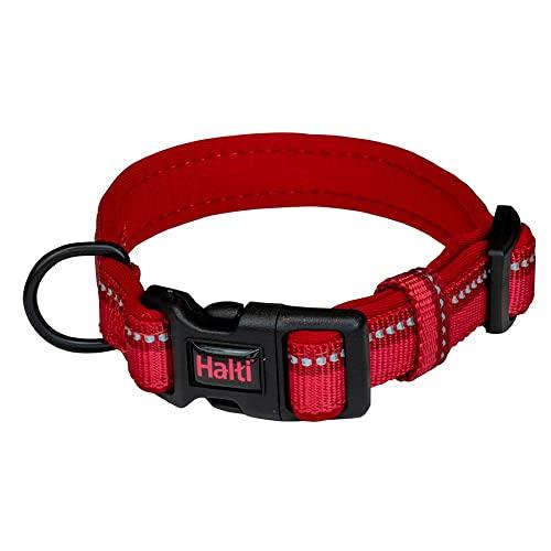 Company of Animals Halti Adjustable Collar for Dogs, Medium, Red