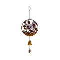 Willow & SilkWind Chime Metal Outdoor Wall Door Decor Butterfly Leaves Design Hanging Bell