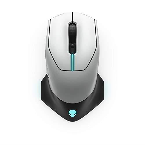 Alienware 610M Wired/Wireless Gaming Mouse - AW610M (Lunar Light)