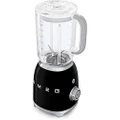 Smeg BLF01BLUS Retro Style Blender with 6 Cups Tritan BPA-Free Jug Detachable Stainless Steel Dual Blades Overload Motor Protection 4 Speeds and 3 Preset Programs in Black
