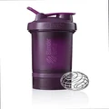 Blender Bottle ProStak Full Colour Shaker Bottle, Plum, 650 ml Capacity