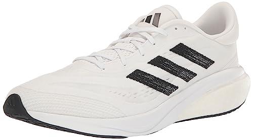 adidas Men's Supernova 3 Sneaker, White/Core Black/White, 11