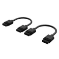 CORSAIR iCUE LINK Cables - 100mm Straight - Black