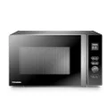 Toshiba 800w 20L Microwave Oven with 12 Cooking Presets, Upgraded Easy-Clean Enamel Cavity, Weight/Time Defrost, and Turntable with Position Memory Function - Black - MV-AM20T(BK)
