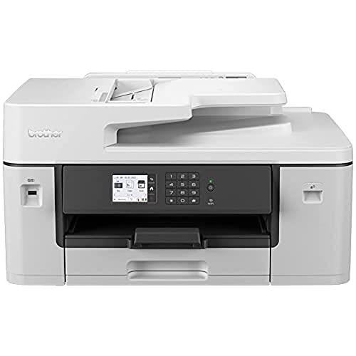 Brother MFC-J6540DW A3 4-in-1 Colour Inkjet Multifunction Printer (250 Sheets Paper Cassette, Printer, Scanner, Copier, Fax) - White