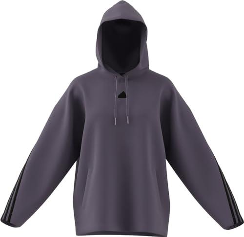 adidas Sportswear Future Icons 3-Stripes Hoodie, Purple, S