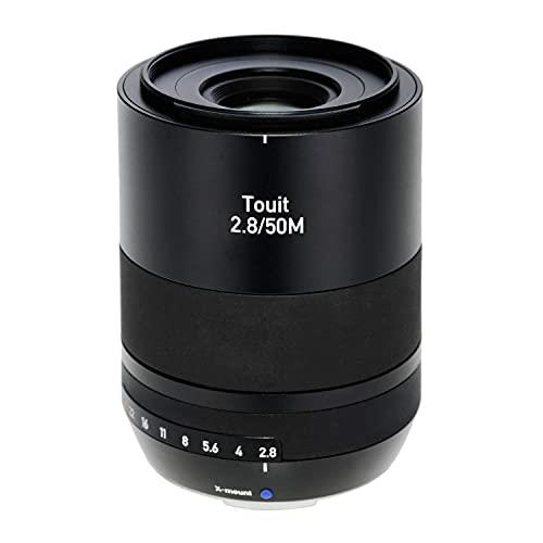ZEISS Touit 2.8/50 Macro Camera Lens for Fujifilm X-Mount Mirrorless Cameras, Black