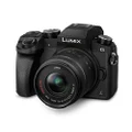 Panasonic LUMIX G DMC-G70KAEGK System Camera (16 Megapixels, OLED Viewfinder, 7.5 cm OLED Touchscreen, 4K Photo and Video) with Lens H-FS14042E Black