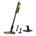 Kärcher - VC 4 Cordless 2-1 Stick Vacuum Cleaner - Lightweight -for Hard Floors, Carpets, Pet Fur & More - Handheld - Boost Suction - with Attachments,Yellow