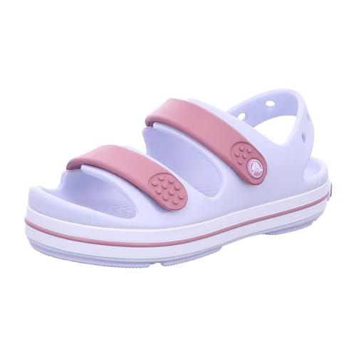 Crocs Kids Crocband Cruiser Sandal T, Ballerina/Lavender, C9
