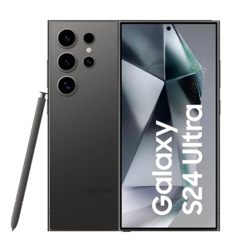 Samsung Galaxy S24 Ultra 5G 512GB + 12GB RAM Unlocked Android 14 Smartphone (Titanium Black)