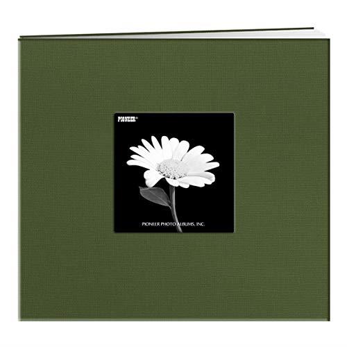 8x8 Fabric Frame Scrapbook, Herbal Green