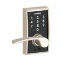 Schlage Touch Century Lock with Merano Lever (Satin Nickel) FE695 CEN 619 MER