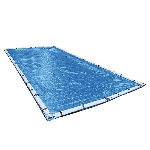 Robelle 541624R-ROB Mesh Winter In-Ground Pool Cover, 16 x 24-ft, 01 - Blue