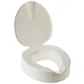 Care-Quip Serenity Raised Toilet Seat with Lid, 100 mm Height