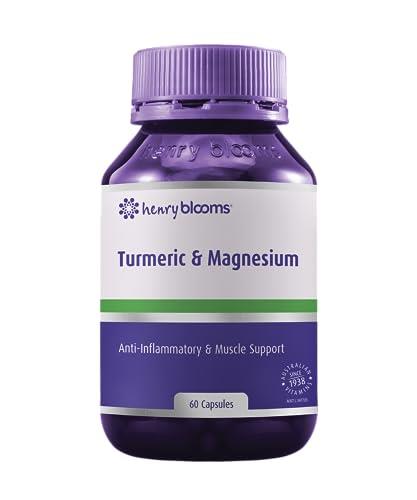 Henry Blooms Turmeric and Magnesium 60 capsules