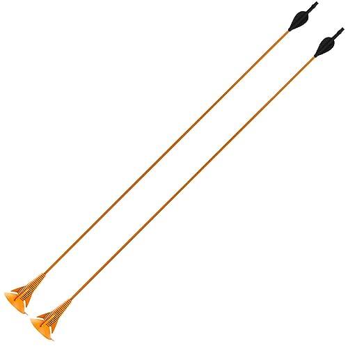 Decathlon Suction Cup Archery Arrows 2-pack - Discosoft 27 Deep Orange