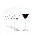 Stolzle Lausitz Exquisit Royal Red Wine Glass 6 Piece Set, 480 ml Capacity