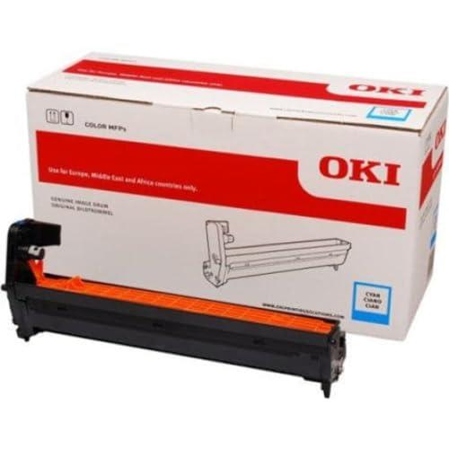 Oki Drum Unit for C612 Printer, 30000 Pages, Cyan
