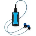 H2O Audio Stream 3 PRO and Surge S+ Earbuds - Underwater Streaming Music Waterproof MP3 Player for Swimming with Bluetooth and Short Cord Underwater Headphones with Superior Sound Quality - Blue