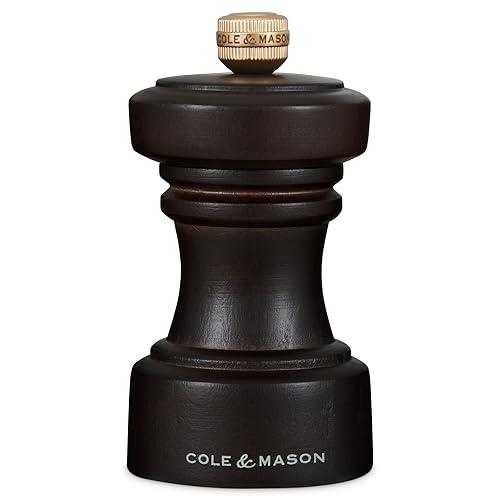 Cole & Mason Hoxton Salt Mill, Chocolate Wood, 10.4 cm