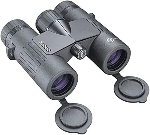 Bushnell Prime 10x28 Binoculars for Hunting, Nature Watching, Camping and Outdoors, 10x Magnification, 28mm Objective, BaK-4 Roof Prism, Fully Multi-Coated, Black (BPR1028)