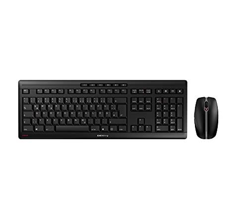 Cherry Stream Desktop Recharge SL bk | Keyboard + Mouse Set Black