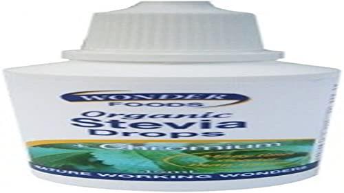 Wonderfoods Organic Stevia Drop with Chromium 45 ml