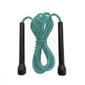 Anythingbasic Skipping Rope with Compact Design and Spring for Durability | Sky Blue | Material : Plastic and Rubber | Speed Rope is Ideal for Speed Jumping, Boxing, Cardio for Men and Women