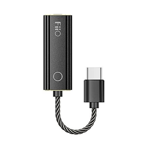 FiiO JadeAudio KA2 Headphone amps Tiny Amplifier USB DAC High Resolution Lossless Sound for Smartphone/PC/Laptop/Tablet (USB Type C)