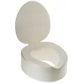 Care-Quip Serenity Raised Toilet Seat with Lid, 150 mm Height