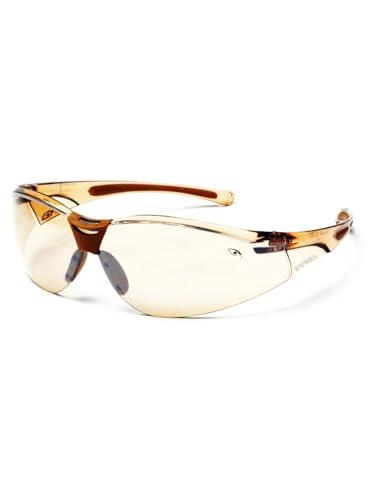 Eyres Terminator Indoor/Outdoor Safety Glasses, Light Brown