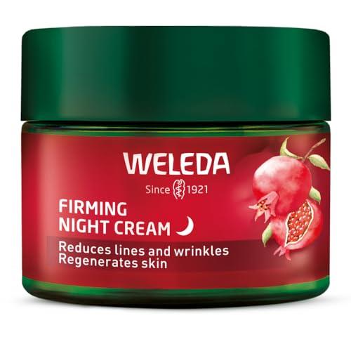 Firming Night Cream - Pomegranate & Maca Peptides Antioxidant Moisturiser, Ageing Skin, Reduce Wrinkles, Vegan
