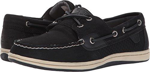 Sperry Women's Koifish Etched Black Loafer