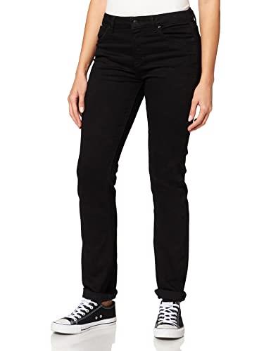 ESPRIT Women's Stretch-Denim Jeans, 910/Black Rinse, 30W x 34L