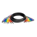 Hosa 1/4 Inch TS to RCA Unbalanced Snake Cable, 2 Meter