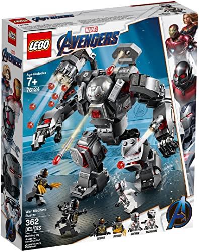 LEGO Marvel Avengers War Machine Buster 76124 Building Kit, Super Heroes Toy for 7+ Year Old Boys and Girls, 2019