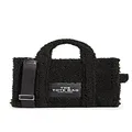 Marc Jacobs Woman's Borsa The Marc Jacobs The Small Traveler Tote Bag In Pelliccia Ecologica Nera Black