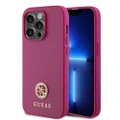 Guess 4G Diamond Smooth for iPhone 15 Pro Max, Matallic Pink