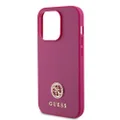 Guess 4G Diamond Smooth for iPhone 15 Pro Max, Matallic Pink