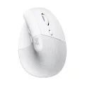 Logitech Lift Vertical Ergonomic Mouse - Pale Grey for MAC