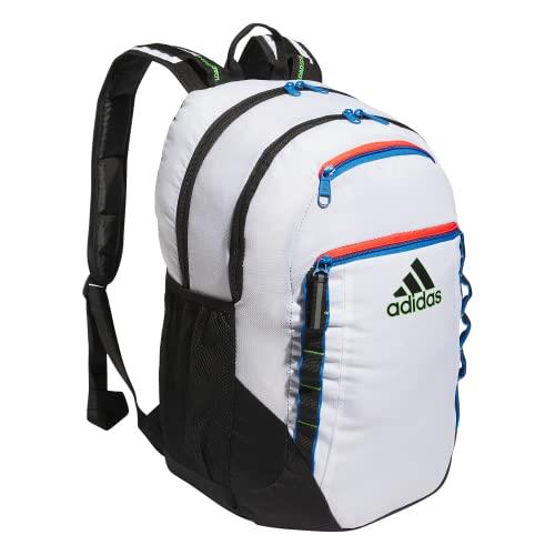 adidas Excel 6 Backpack, White/Bright Royal Blue/Black, One Size, Excel 6 Backpack