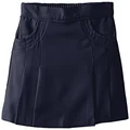 NAUTICA Girls' School Uniform Pleated Scooter with Pockets, Navy, 16
